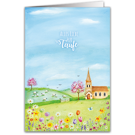 Alles Liebe zur Taufe | Alles Liebe zur Taufe (Strukturkarton mit Lack-Effekten)