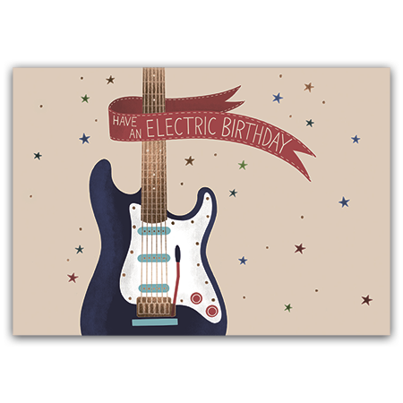 Have an electric birthday  Have An Electric Birthday (mit Metallic-Effekten)