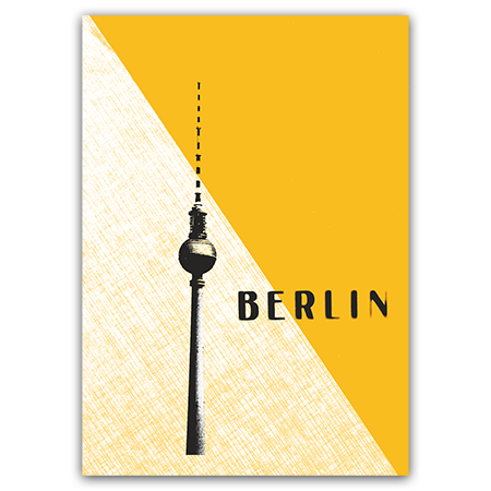 Berlin | Berlin (Strukturkarton mit Neonfarben)