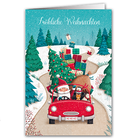 Fröhliche Weihnachten | Fröhliche Weihnachten (Strukturkarton mit Lack-Effekten)