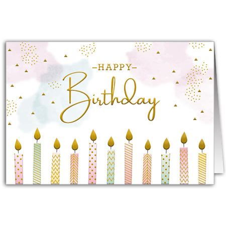 Happy Birthday | Happy Birthday (mit Hoch- und Folienprägung)