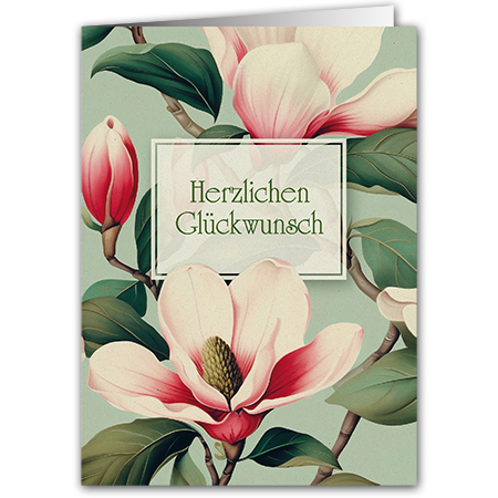 Herzlichen Glückwunsch | Herzlichen Glückwunsch (Zuckerrohrkarton)