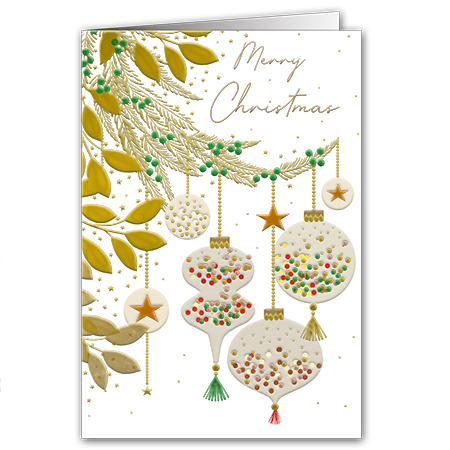 Merry Christmas | Merry Christmas (mit Hoch- und Folienprägung)