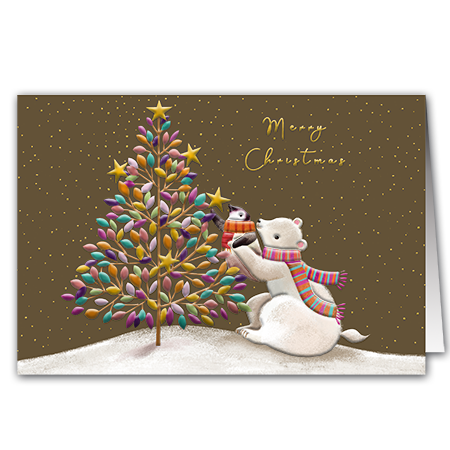 Merry Christmas | Merry Christmas (mit Hoch- und Folienprägung)