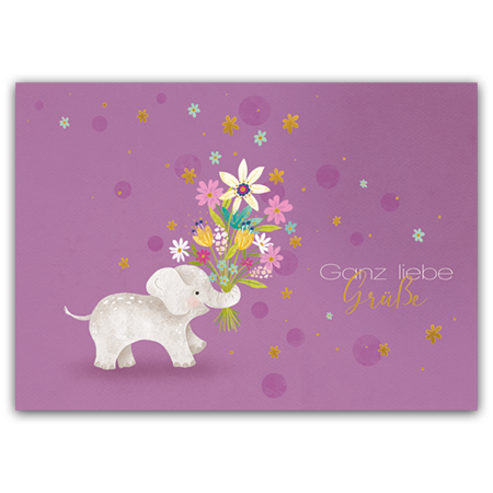 Ganz liebe Grüße | Ganz liebe Grüße (mit Metallic-Effekten)