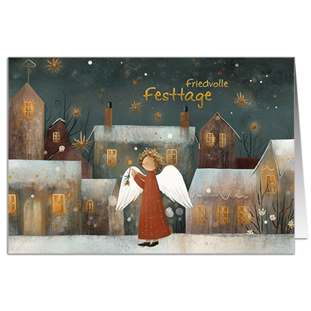 Friedvolle Festtage | Friedvolle Festtage (mit Metallic-Effekten)