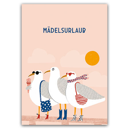 Mädelsurlaub | Mädelsurlaub (Strukturkarton mit Lack-Effekten)