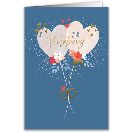 Zur Verlobung | Zur Verlobung (mit Hoch- und Folienprägung)