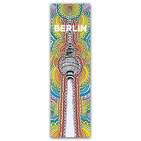 Berlin  Berliner Fersehturm (Strukturkarton mit Lack-Effekten)