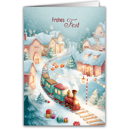 Frohes Fest | Frohes Fest (Strukturkarton mit Lack-Effekten)