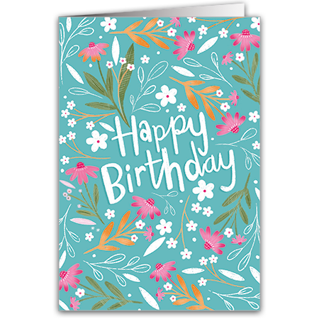 Happy Birthday | Happy Birthday (Strukturkarton mit Lack-Effekten)