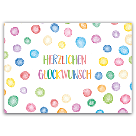  | Herzlichen Glückwunsch (Strukturkarton mit Lack-Effekten)
