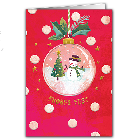 Frohes Fest | Frohes Fest (mit Hoch- und Folienprägung)