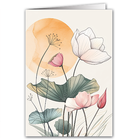  | Schimmernde Blumen (mit Metallic-Effekten)