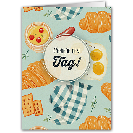 Genieße den Tag! | Genieße den Tag! (Zuckerrohrkarton)