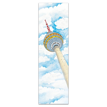 Fernsehturm Berlin Alexanderplatz | Berlin, Fernsehturm (Strukturkarton)