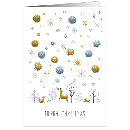 Merry Christmas | Merry Christmas (mit Hoch- und Folienprägung)