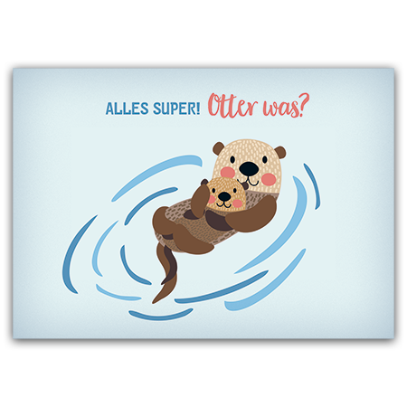 Alles Super! Otter was? | Alles Super! Otter was? (Strukturkarton mit Lack-Effekten)
