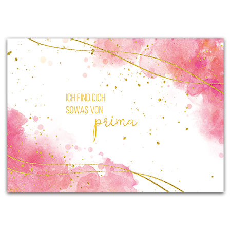 Ich find dich sowas von prima | Ich find dich sowas von prima (mit Metallic-Effekten)